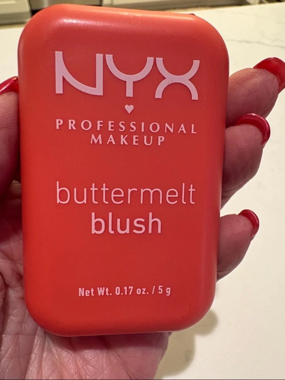 NYX Buttermelt Blush - Bright Coral - Picture 1 of 7